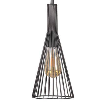 Κρεμαστό φωτιστικό οροφής TIANA 3xE27/20W/230V μαύρο