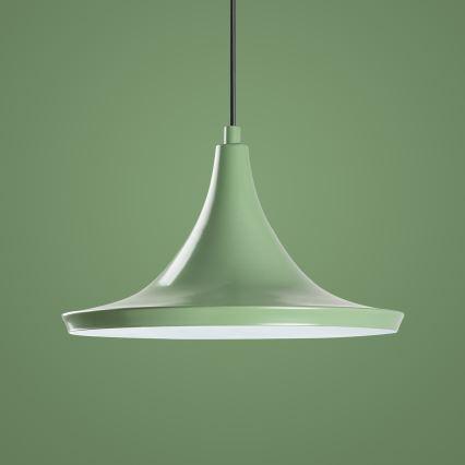 Κρεμαστό φωτιστικό οροφής TOM 1xE27/40W/230V πράσινο