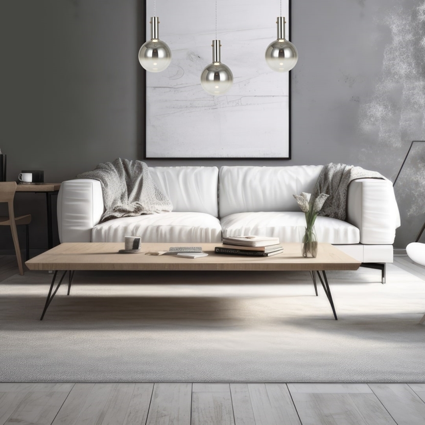 Κρεμαστό φωτιστικό οροφής TORONTO 1xGU10/8W/230V γυαλιστερό χρώμιο