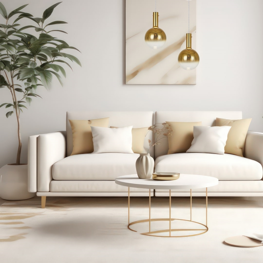 Κρεμαστό φωτιστικό οροφής TORONTO 1xGU10/8W/230V χρυσό