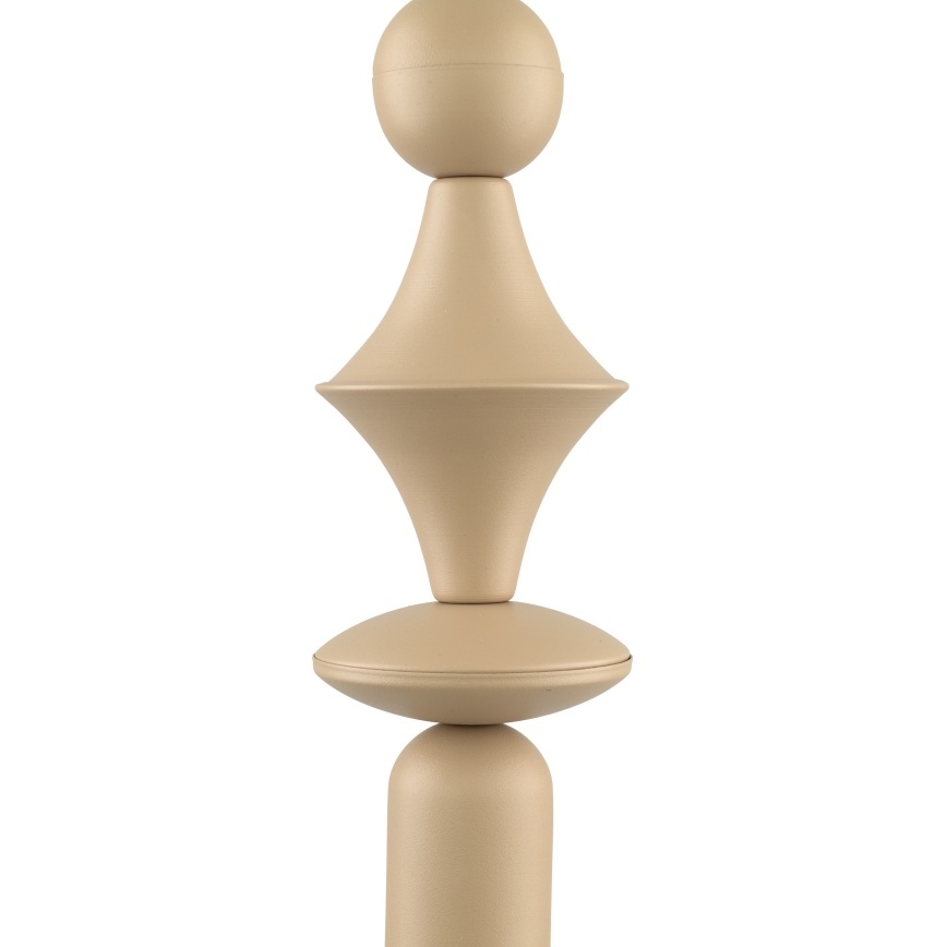 Κρεμαστό φωτιστικό οροφής TOWER 1xE27/15W/230V μπεζ