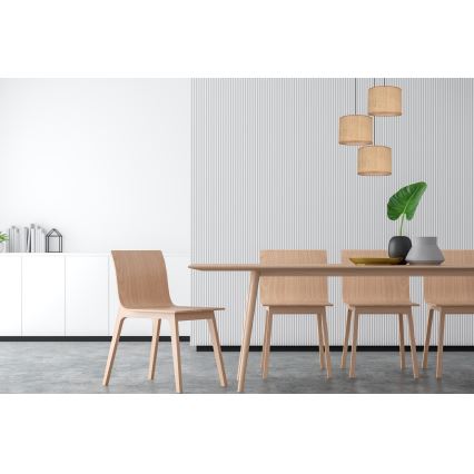 Κρεμαστό φωτιστικό οροφής τρίφωτο IRMA 3xE27/60W/230V διάμετρος 45 cm