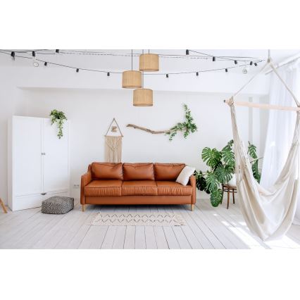 Κρεμαστό φωτιστικό οροφής τρίφωτο IRMA 3xE27/60W/230V διάμετρος 45 cm