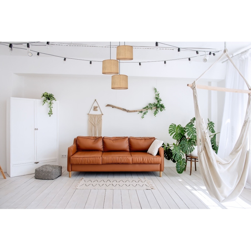 Κρεμαστό φωτιστικό οροφής τρίφωτο IRMA 3xE27/60W/230V διάμετρος 45 cm