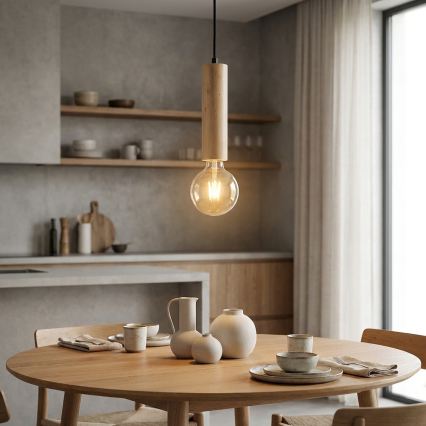Κρεμαστό φωτιστικό οροφής TRONCO 1xE27/40W/230V