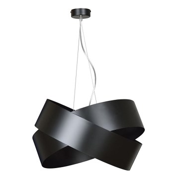 Κρεμαστό φωτιστικό οροφής VIENO 3xE27/15W/230V μαύρο