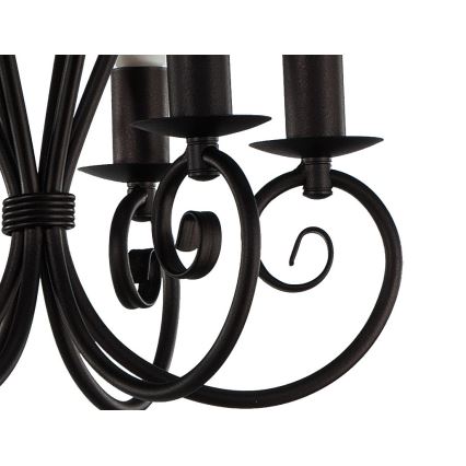 Κρεμαστό φωτιστικό οροφής VINCENT 6xE14/40W/230V