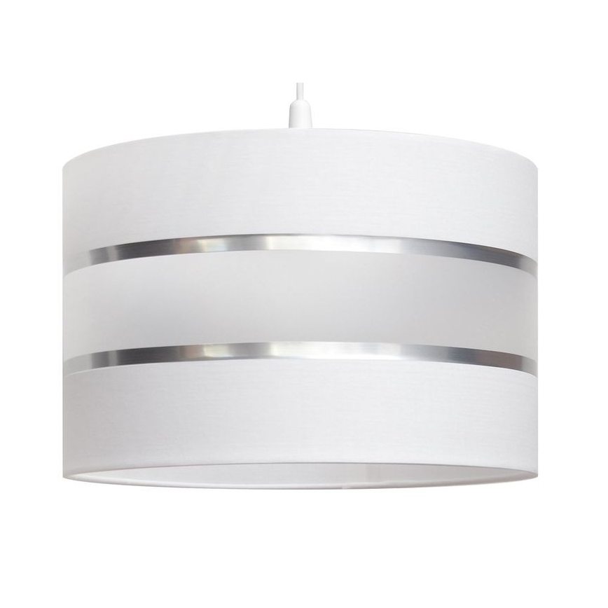 Κρεμαστό φωτιστικό οροφής μονόφωτο  HELEN 1xE27/15W/230V διάμετρος 35 cm λευκό