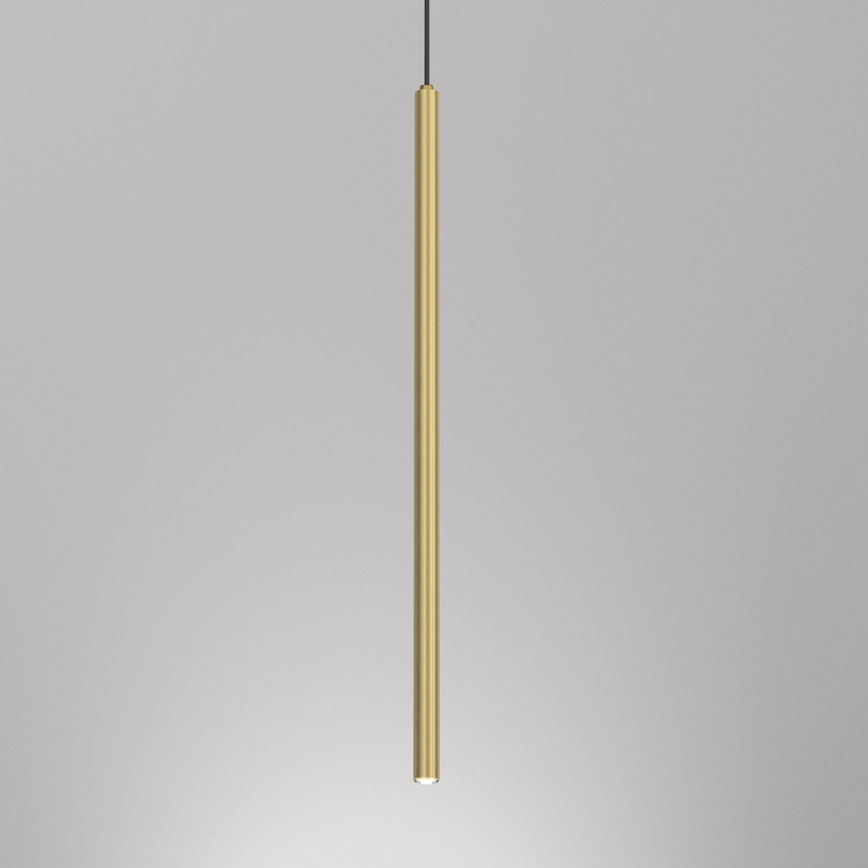 Κρεμαστό φωτιστικό οροφής μονόφωτο YORU 1xG9/8W/230V 70 cm ορείχαλκος