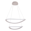 Κρεμαστό LED φωτιστικό σε καλώδιο CASHMERE LED/75W/230V Ø 59,5 εκ., λευκό