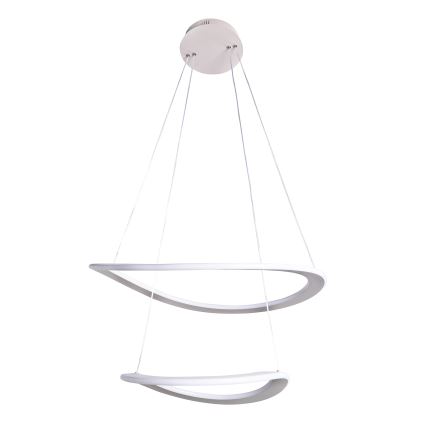 Κρεμαστό LED φωτιστικό σε καλώδιο CASHMERE LED/75W/230V Ø 59,5 εκ., λευκό