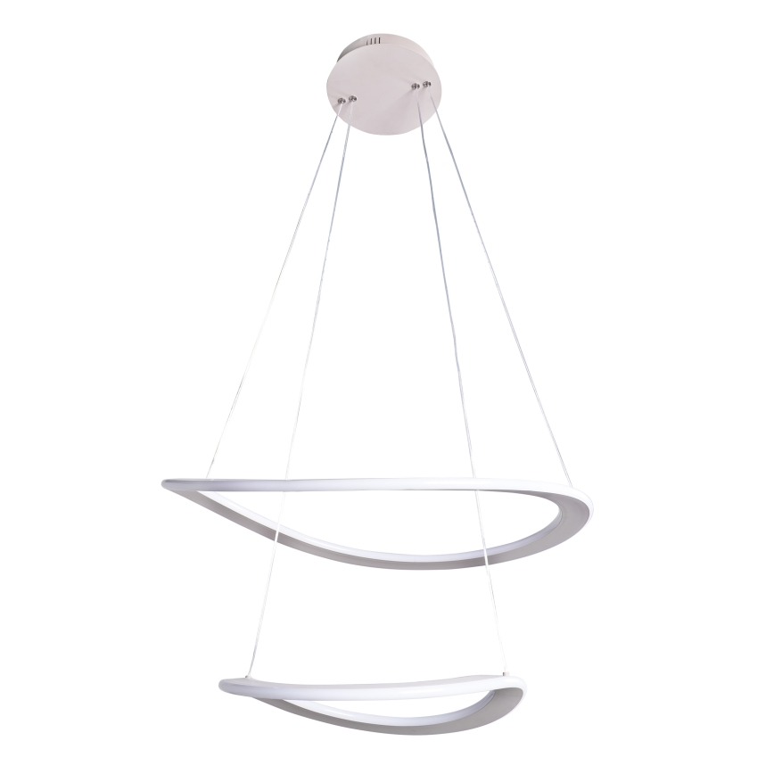 Κρεμαστό LED φωτιστικό σε καλώδιο CASHMERE LED/75W/230V Ø 59,5 εκ., λευκό
