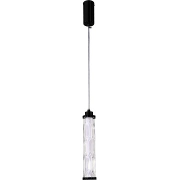 Κρεμαστό LED φωτιστικό σε καλώδιο CORTE LED/10W/230V μαύρο