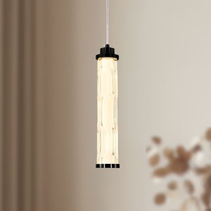 Κρεμαστό LED φωτιστικό σε καλώδιο CORTE LED/10W/230V μαύρο