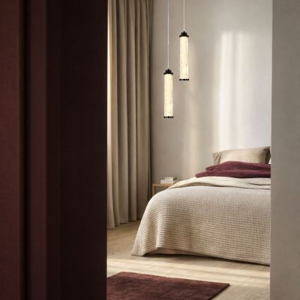 Κρεμαστό LED φωτιστικό σε καλώδιο CORTE LED/10W/230V μαύρο