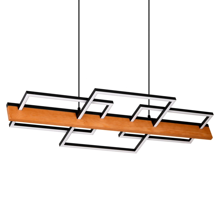Κρεμαστό LED φωτιστικό σε καλώδιο LARYSA LED/35W/230V από πεύκο