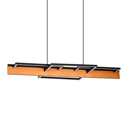 Κρεμαστό LED φωτιστικό σε καλώδιο LARYSA LED/35W/230V από πεύκο