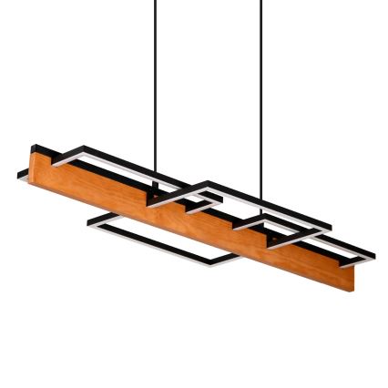 Κρεμαστό LED φωτιστικό σε καλώδιο LARYSA LED/35W/230V από πεύκο