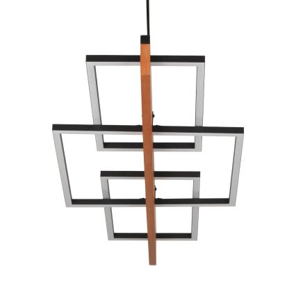 Κρεμαστό LED φωτιστικό σε καλώδιο LARYSA LED/35W/230V από πεύκο