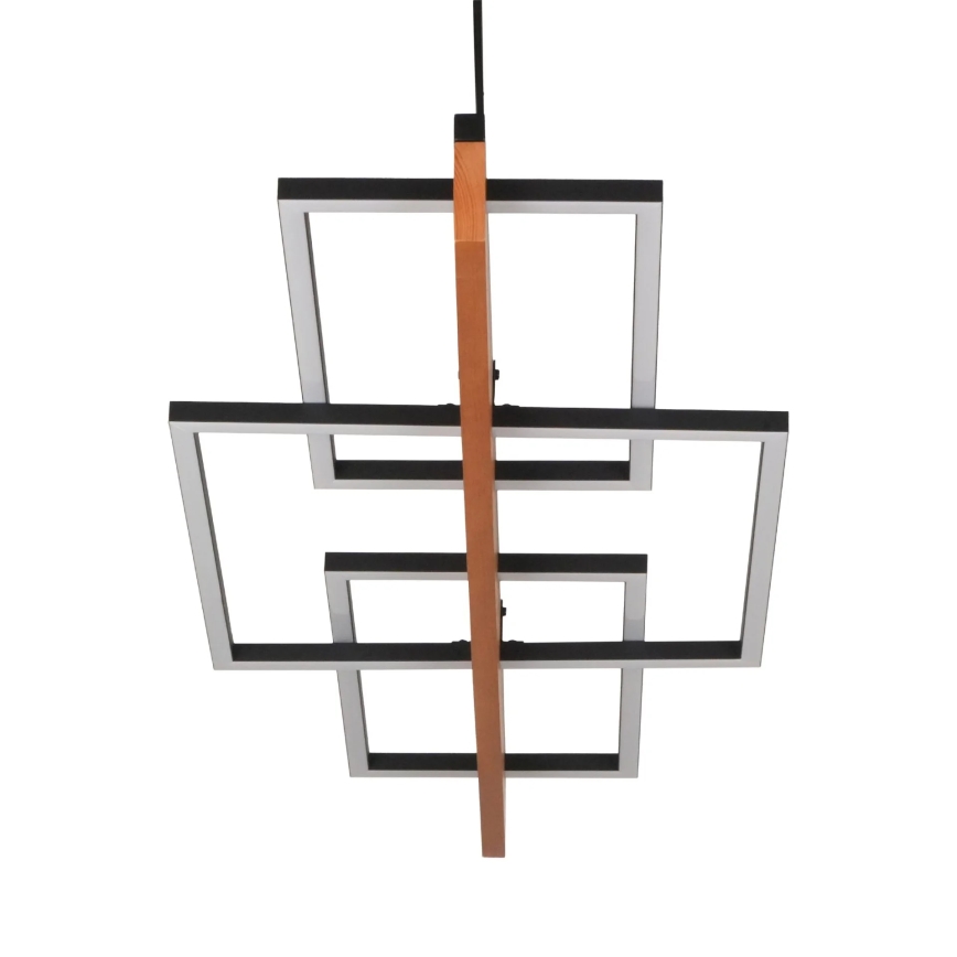 Κρεμαστό LED φωτιστικό σε καλώδιο LARYSA LED/35W/230V από πεύκο