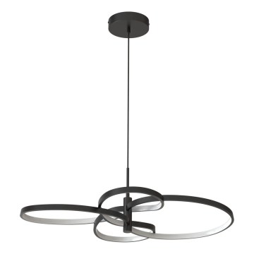 Κρεμαστό LED φωτιστικό σε καλώδιο RIBBON LED/37W/230V 4000K μαύρο