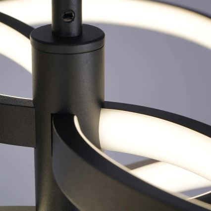 Κρεμαστό LED φωτιστικό σε καλώδιο RIBBON LED/37W/230V 4000K μαύρο