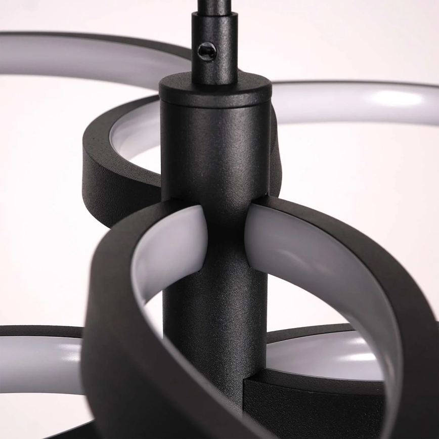 Κρεμαστό LED φωτιστικό σε καλώδιο RIBBON LED/37W/230V 4000K μαύρο