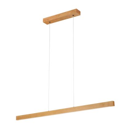 Κρεμαστό LED φωτιστικό με καλώδιο VERDE LED/18W/230V 3000K 106 cm δρυς