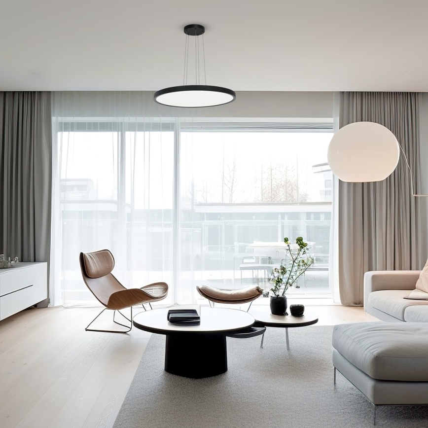 Κρεμαστό σύστημα για φωτιστικά MAQ 32W/40W 1μ μαύρο