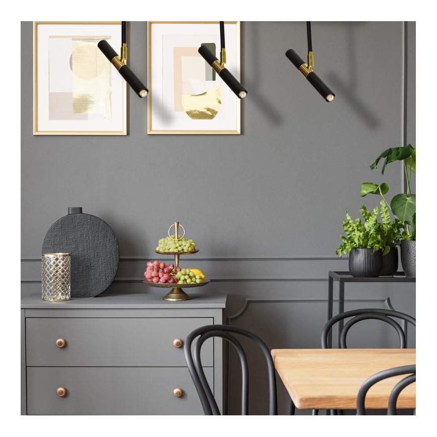 Κρεμαστό πολύφωτο MONZA 5xG9/7W/230V