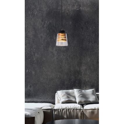 Κρεμαστό πολύφωτο με σύρμα FRESNO 1xE27/60W/230V