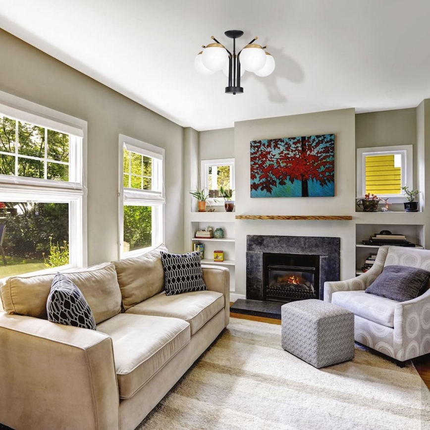 Κρεμαστός πολυέλαιος CARINA 5xE14/40W/230V