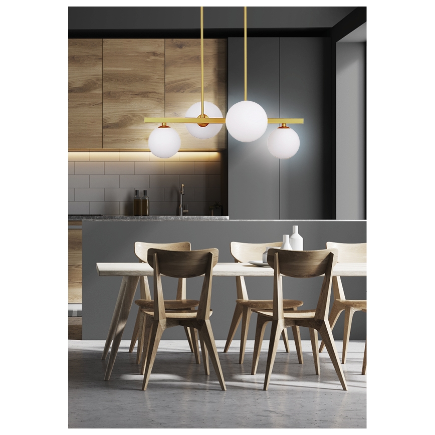 Κρεμαστός πολυέλαιος KAMA 4xG9/28W/230V