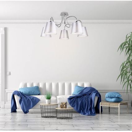 Κρεμαστός πολυέλαιος LUK 5xE14/40W/230V