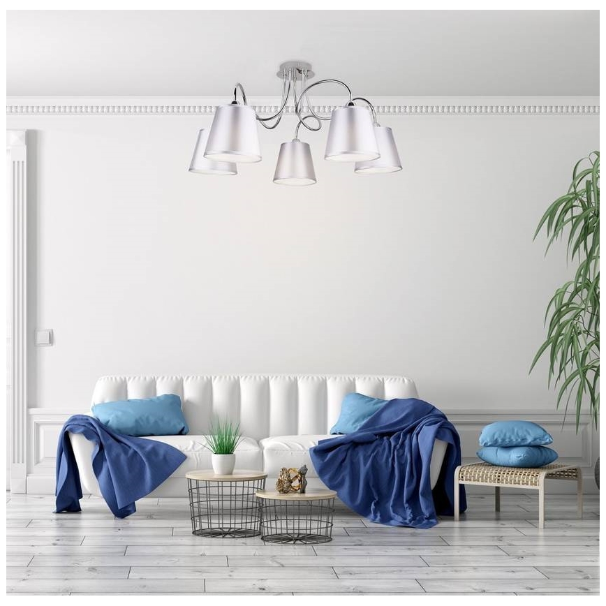 Κρεμαστός πολυέλαιος LUK 5xE14/40W/230V