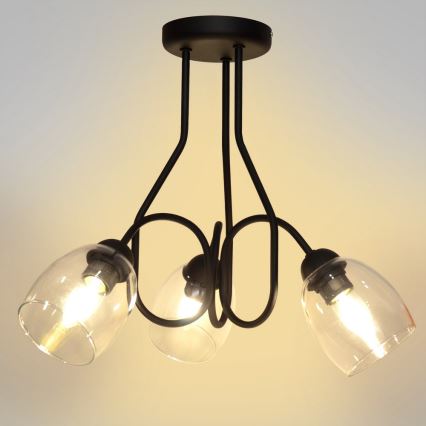 Κρεμαστός πολυέλαιος MARIETTA 3xE27/15W/230V