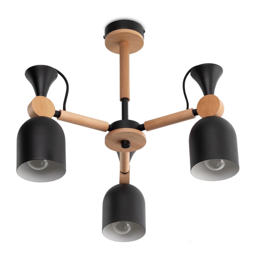 Κρεμαστός πολυέλαιος MONTE 3xE27/60W/230V