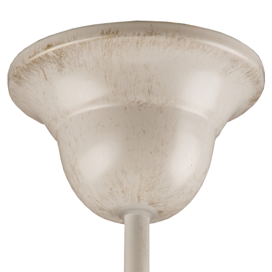 Κρεμαστός πολυέλαιος RETRO II 1xE27/60W/230V λευκή πατίνα