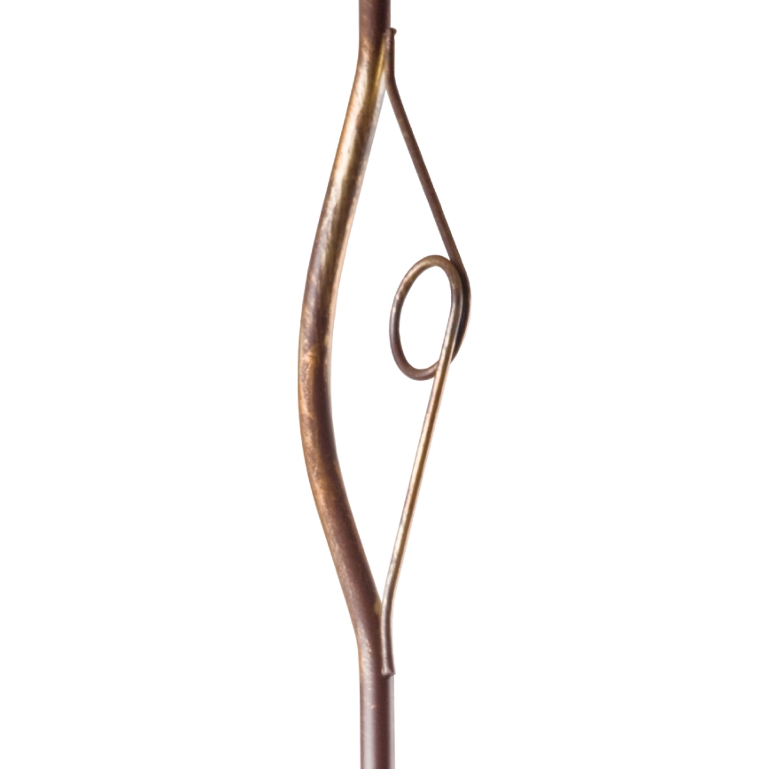 Κρεμαστός πολυέλαιος RETRO II 1xE27/60W/230V μπρονζέ πατίνα