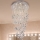 Κρυστάλλινο φωτιστικό οροφής LED SAMOA LED/30W/230V Ø 40 cm γυαλιστερό χρώμιο + τηλεχειριστήριο
