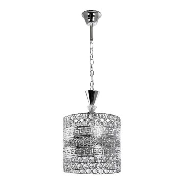 Κρυστάλλινο πολύφωτο με αλυσίδα 1xE27/60W/230V