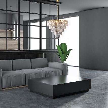 Κρυστάλλινο πολύφωτο με αλυσίδα CHELSEA 6xE14/40W/230V