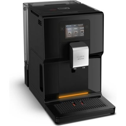 Krups - Αυτόματη καφετιέρα με κανάτα γάλακτος INTUITION PREFERENCE 1450W/230V μαύρο