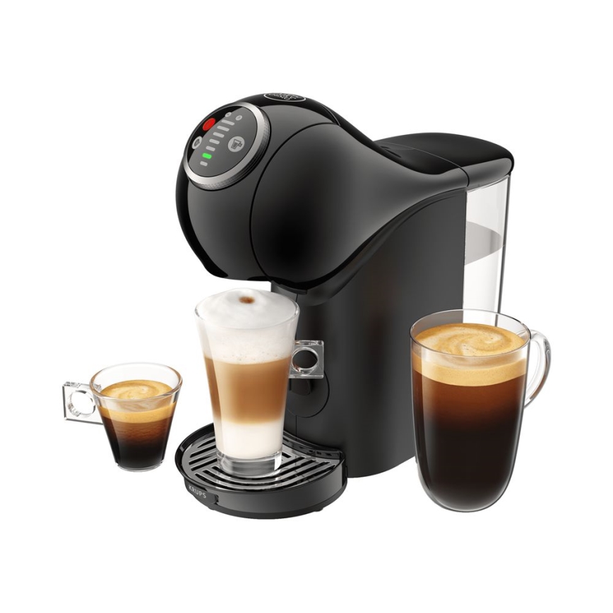 Krups - Καφετιέρα για κάψουλες NESCAFÉ DOLCE GUSTO GENIO S 1500W ανθρακί