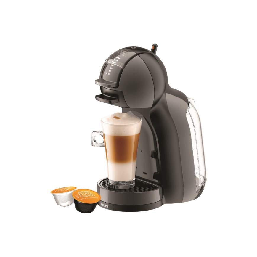 Krups - Καφετιέρα για κάψουλες NESCAFÉ DOLCE GUSTO MINI ME 1500W ανθρακί