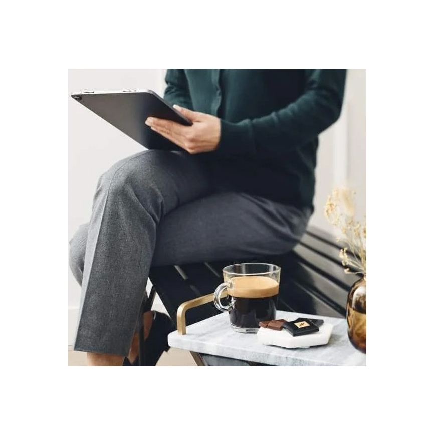 Krups - Καφετιέρα για κάψουλες NESPRESSO Essenza mini 1310W/230V λευκό