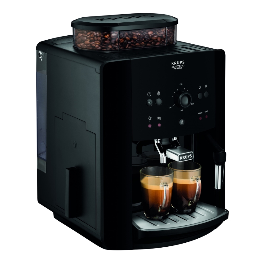 Krups - Αυτόματη καφετιέρα ARABICA 1450W/230V μαύρο
