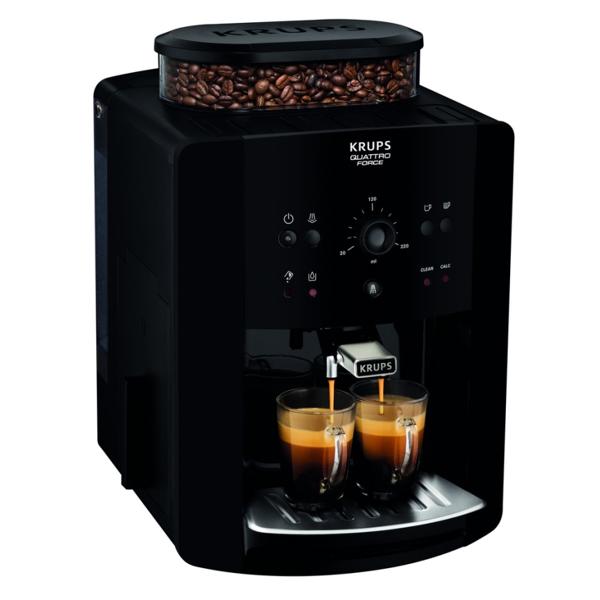 Krups - Αυτόματη καφετιέρα ARABICA 1450W/230V μαύρο