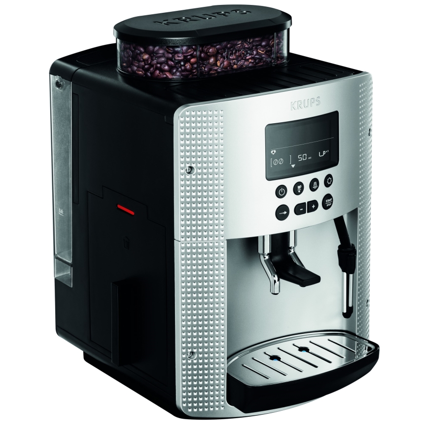 Krups - Αυτόματη καφετιέρα ESSENTIAL 1450W/230V ασημί