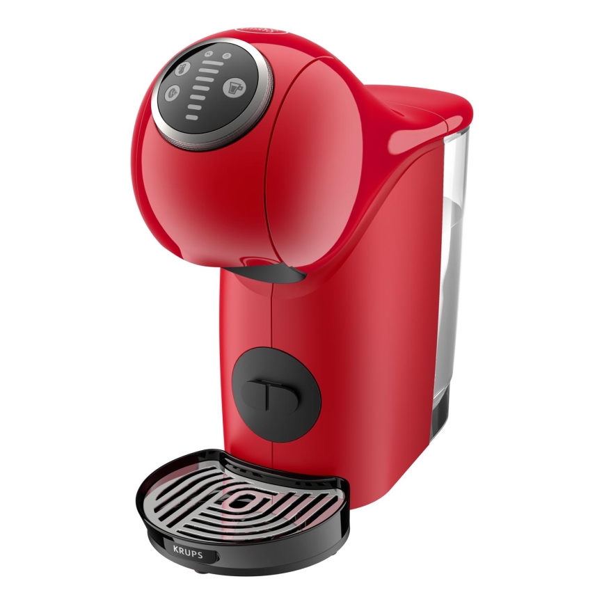 Krups - Καφετιέρα για κάψουλες NESCAFÉ DOLCE GUSTO GENIO S PLUS 1500W κόκκινο